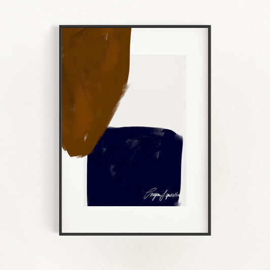 Coastal Serenity Art Print | Aesthetiq Designs