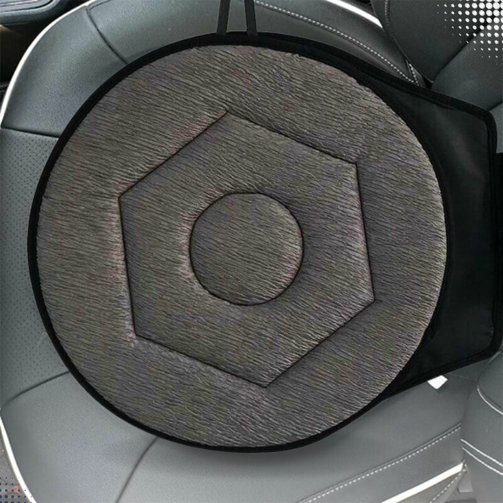 Comfort Glide Rotating Seat Cushion for Effortless Sitting