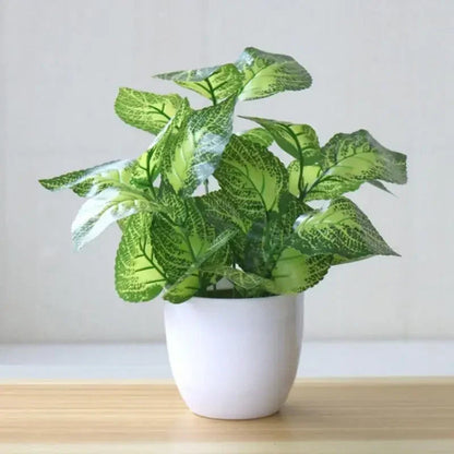 22 cm Artificial Bonsai Plant in Pot | Home and Office Decor