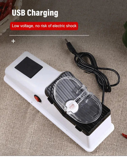 Dual-Sided Electric Knife Sharpener for Effortless Precision