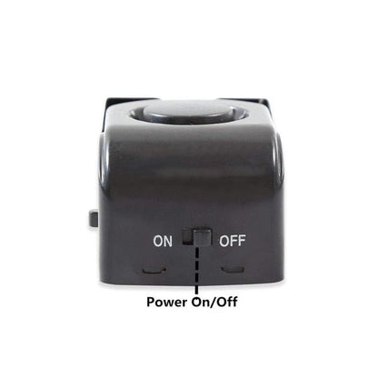 Portable Security Wedge Alarm | Adjustable Sensitivity & Loud Siren