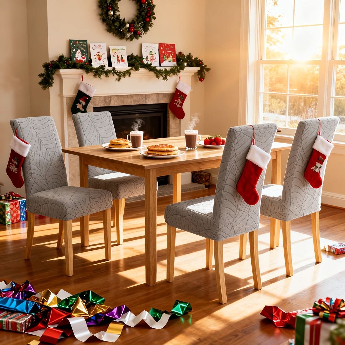 Modern Stretch Polar Fleece Chair Covers for Soft, Protective Seating