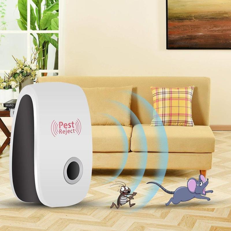 Ultrasonic Pest Repellent Set (2 Pieces + 1 Free)
