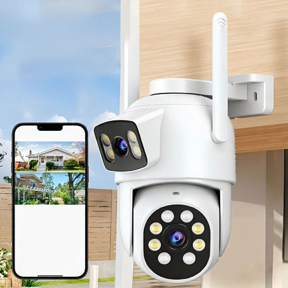 Dual Lens Surveillance Camera