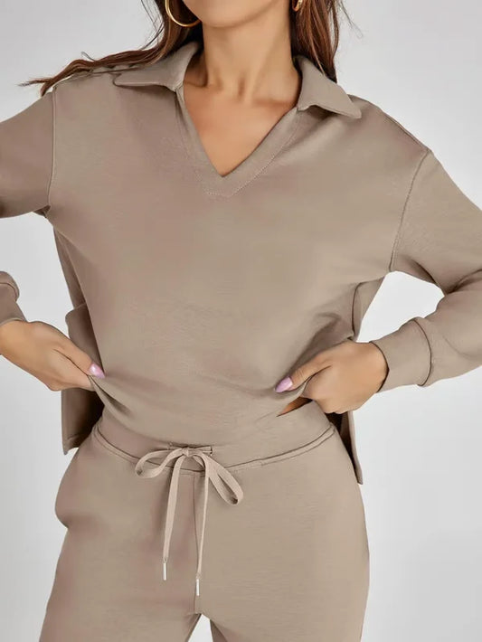 Cozy Hoodie Set in Violet | Stylish and Comfortable Lounge Wear