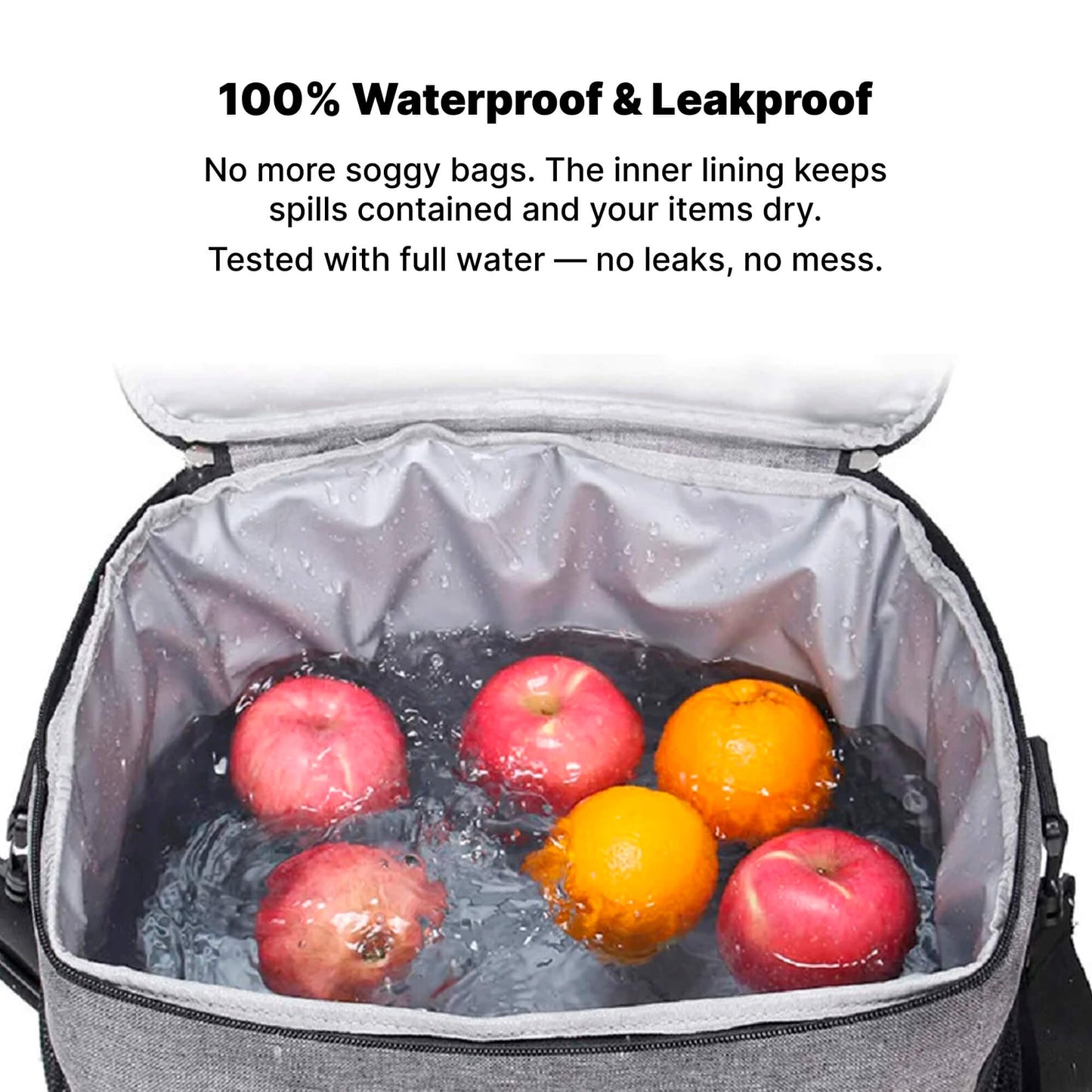 Insulated Cooler Bag - 33 Liters Capacity