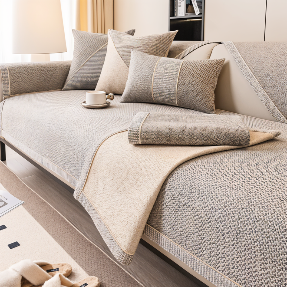 Stylish Non-Slip Sofa Protector for Ultimate Comfort