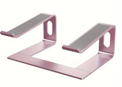 Ergonomic Ventilated Laptop Stand in Aluminum