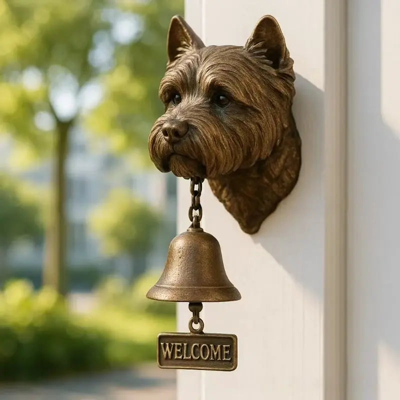 Shepherd Design Wall Bell in Bronze – Elegant Welcome Chime