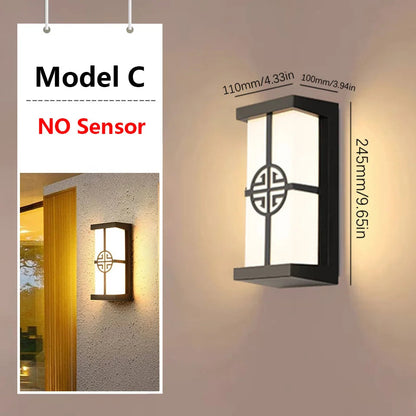 Outdoor Wall Light with Motion Sensor | Waterproof LED | 16W/30W IP65