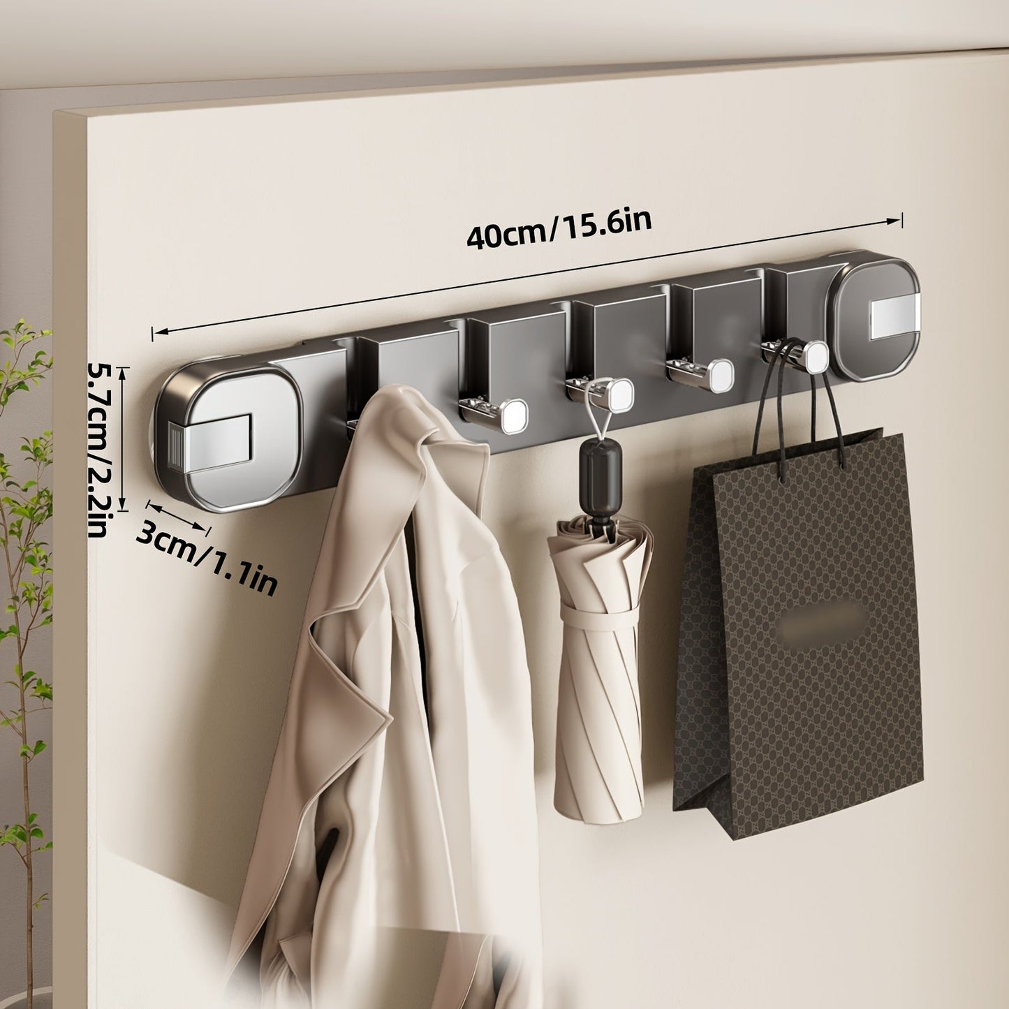 Free Bonus: Wall-Mounted Storage Solution that Instantly Organizes Without Damage