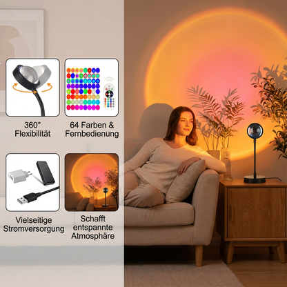 Transform Any Room Instantly with Cozy Sunset Vibes