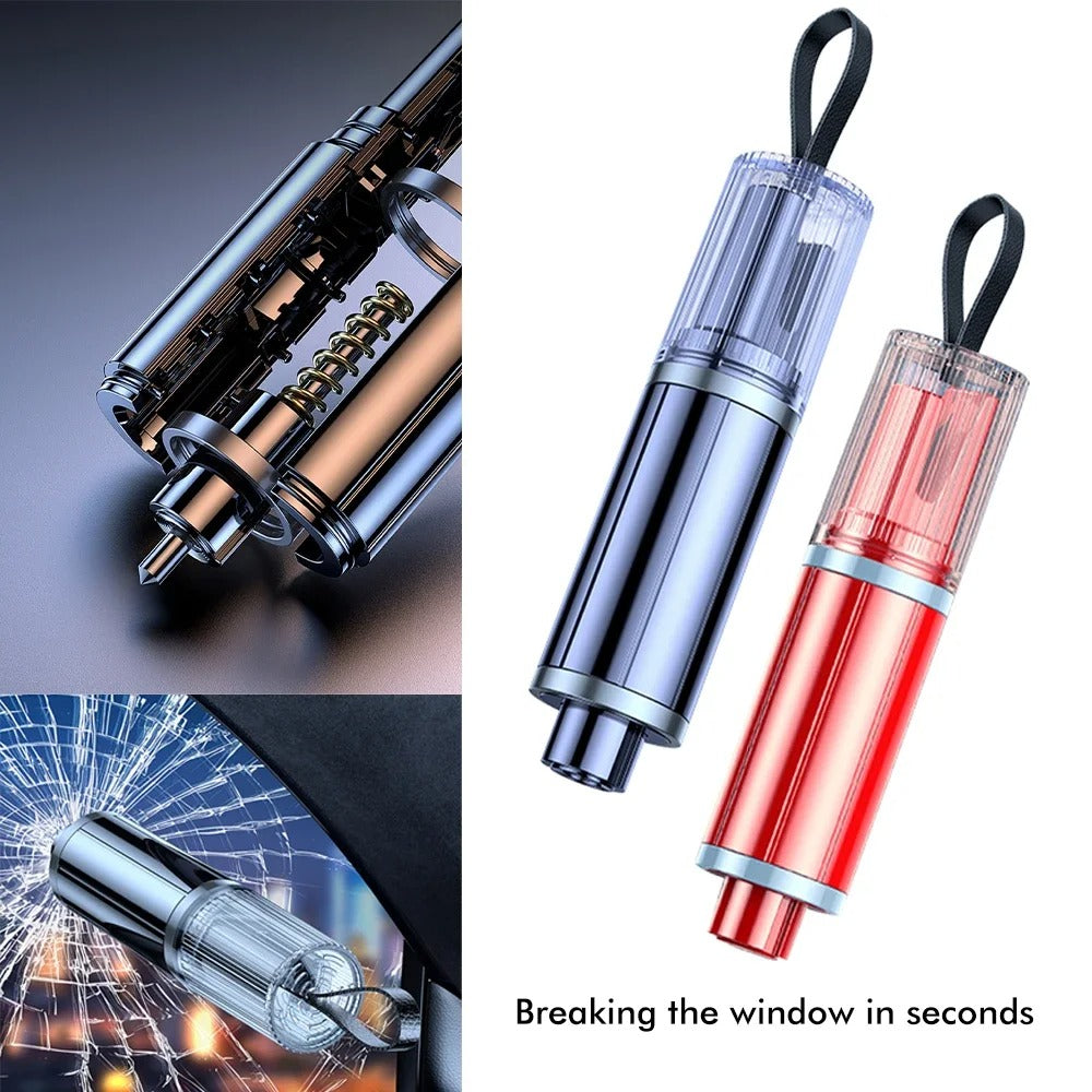 Compact Escape Tool for Car Emergencies