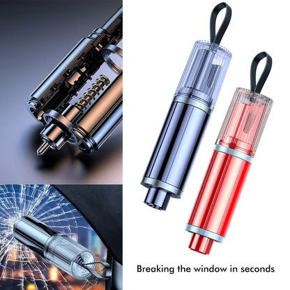 Compact Escape Tool for Car Emergencies