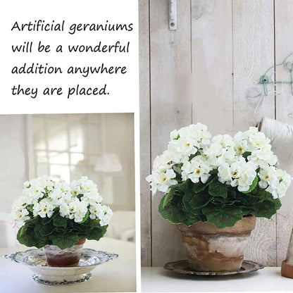 Artificial Begonia Flower for Weddings & Home Decor | Bonsai, Windowsill, DIY Craft Projects