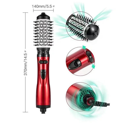All-in-One Styling Brush for Effortless Volume and Shine