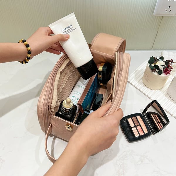 Travel Cosmetic Bag with Large Capacity