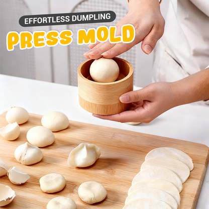 Wood Dough Press – Consistent Dough Portions Every Time