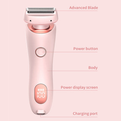 Electric Razor for Effortless Hair Removal with a Silky Soft Finish