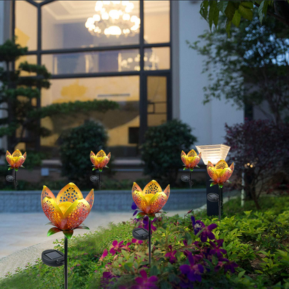 Effortless Solar Lights for Stunning Gardens All Night Long