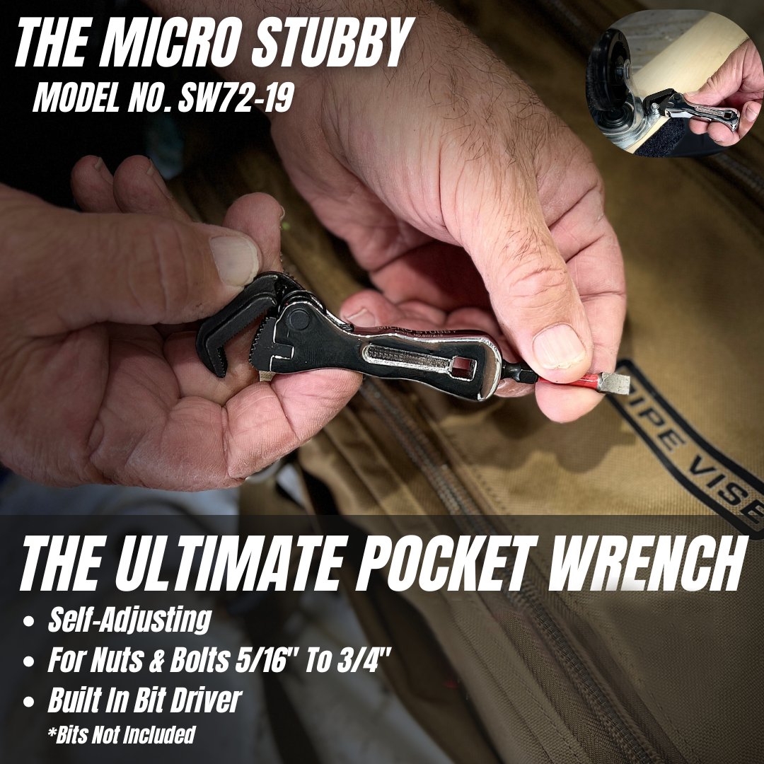 Compact Precision Ratchet Tool | 11 cm Adjustable Grip & Bit Holder