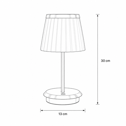 Portable LED Table Lamp with Rechargeable Battery