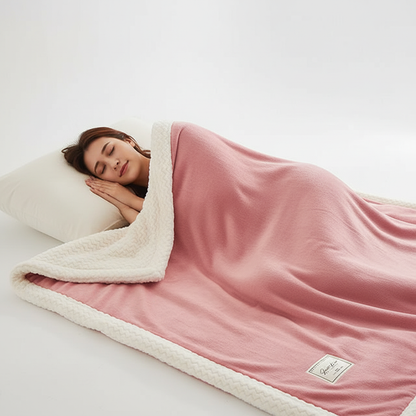 Soft and Luxurious Fleece Blanket | Lightweight & Warm | Versatile Use