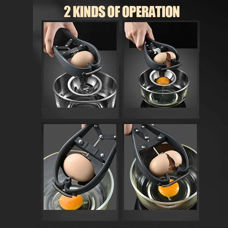 Effortlessly Crack and Separate Eggs in Seconds