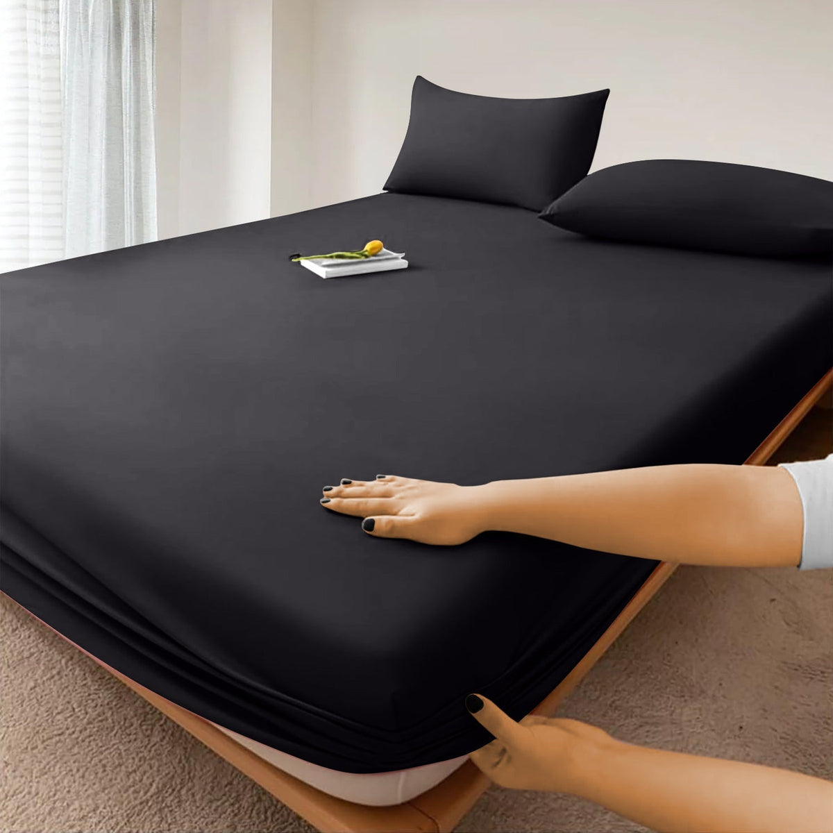 Ultra Comfort Deep Fitted Sheet – Effortless Elegance for Every Season