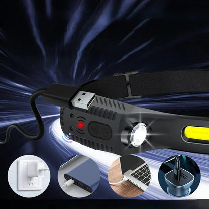 Powerful LED Headlamp – Ideal for Outdoor Adventures