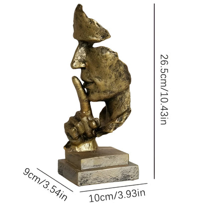 Serene Muse Sculpture – Elegant Modern Art for Any Space