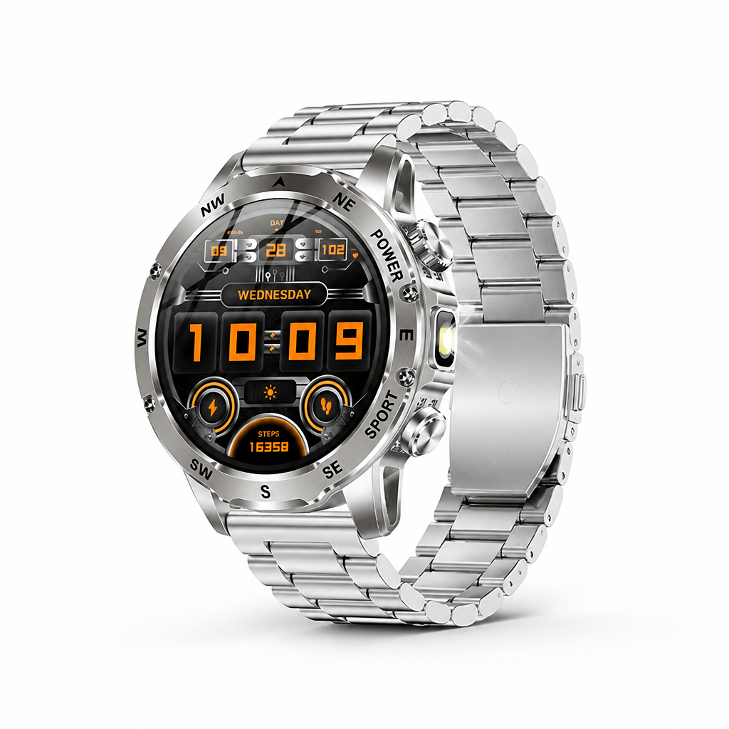1.53-Inch Water-Resistant Smartwatch with Bluetooth Calling