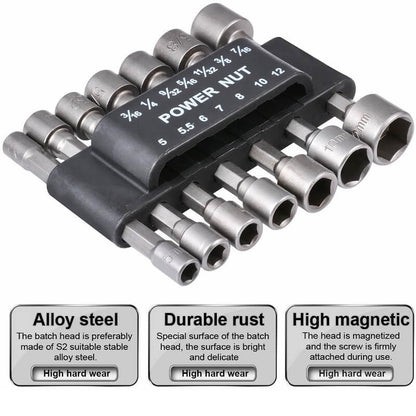 Ultimate 14-Piece Socket Driver Set for DIY Projects