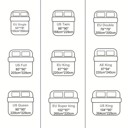Pintuck Pattern White Quilt Cover Set