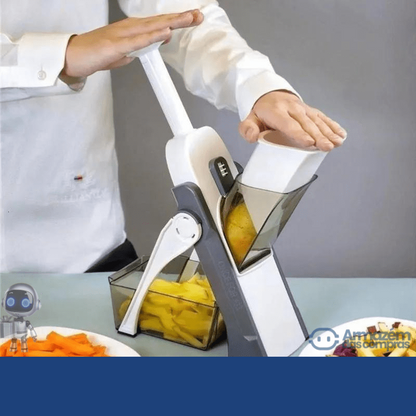 Multi-Functional Slicer with Stainless Steel Blades for Fast, Accurate Cuts