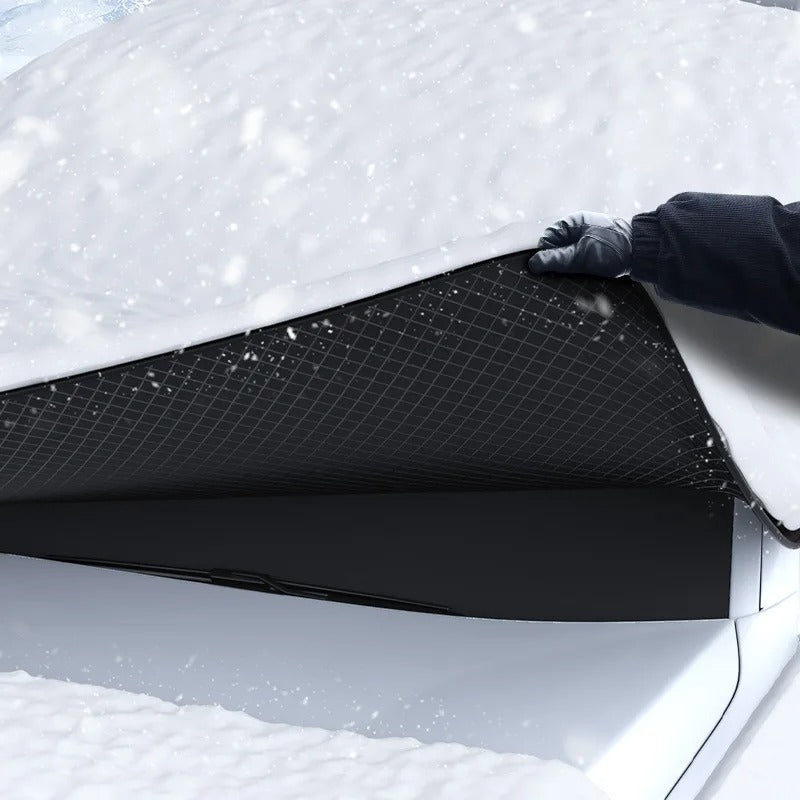 Magnetic Car Snow Cover for Year-Round Protection – Oxford Fabric