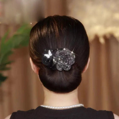 Flower Pendant Hair Tool – Easy Bun Holder