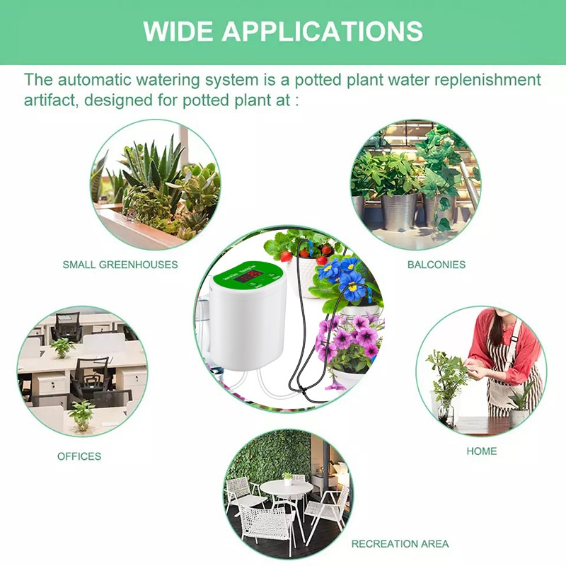 Hands-Free Automatic Watering System for Healthy Plants