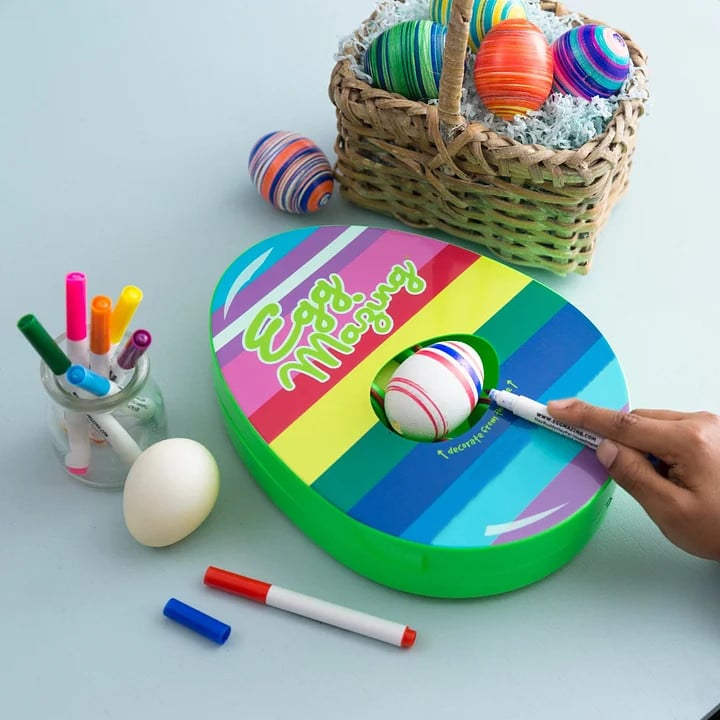 Children's DIY Joyful Egg Spinning Tool