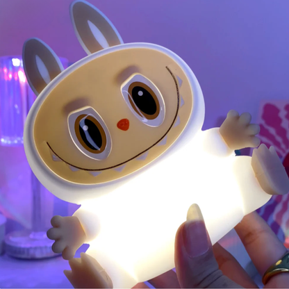 Cozy Night Light with Plush Animal Design