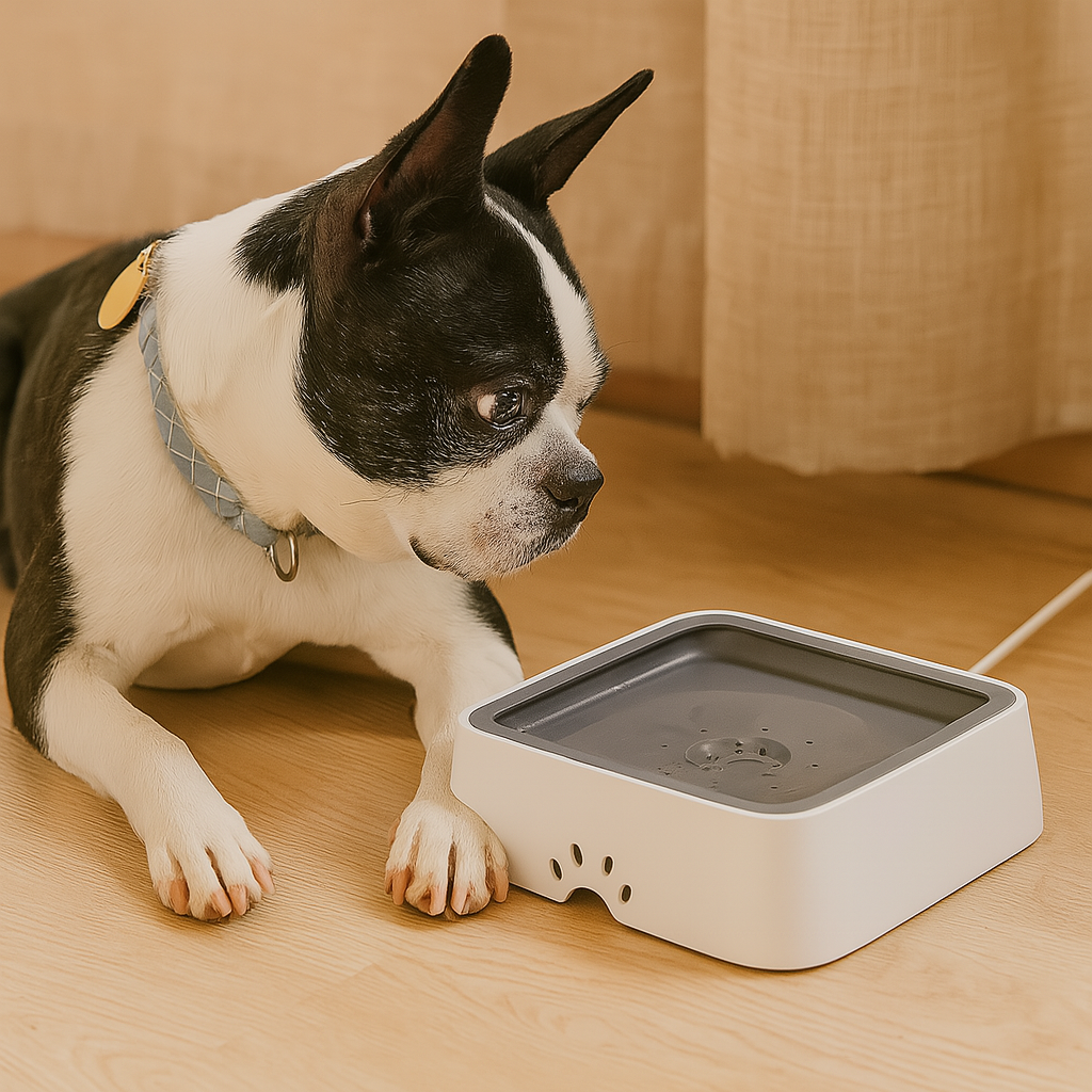 Water Splash Guard – Keeps Floors Dry and Pet Water Clean