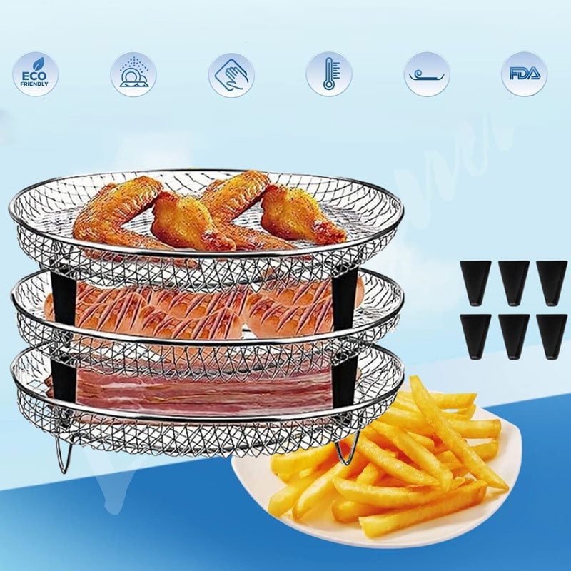 Triple Your Air Fryer Capacity for Faster Meals