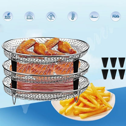 Triple Your Air Fryer Capacity for Faster Meals