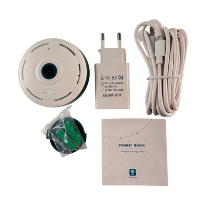 WiFi Indoor Camera with 360-Degree View