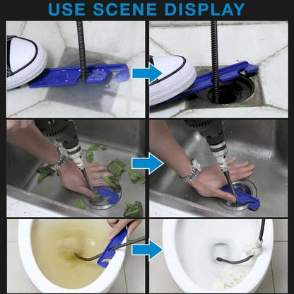 Quickly Clears Stubborn Clogs for Unobstructed Drains