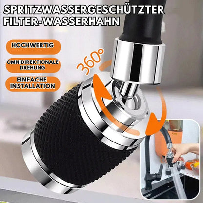 Adjustable Splash-Guard Faucet Attachment – Master Your Water Control