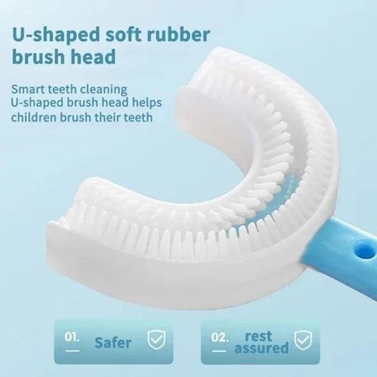 360° Smart U-Shape Toothbrush for Kids