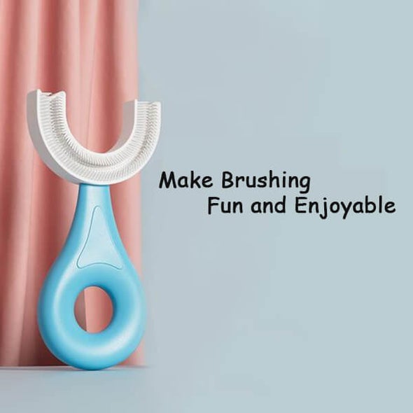 360° Smart U-Shape Toothbrush for Kids
