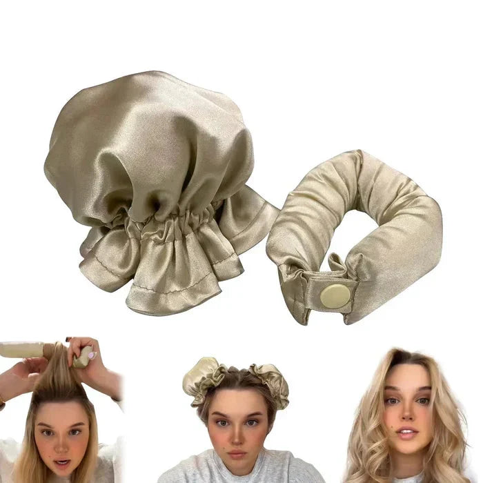 Heat-Free Curlers Set in Satin Finish