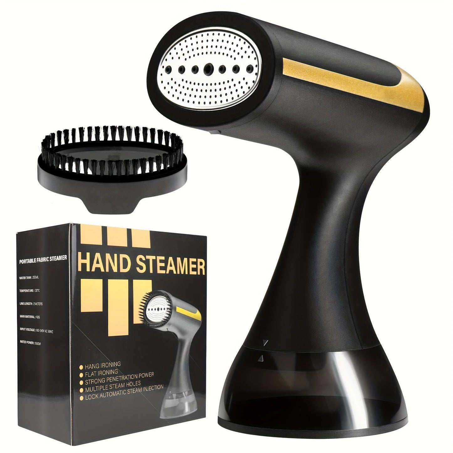 Portable Steamer Pro 1500W | Rapid Heat & Powerful Steam | Travel-Friendly Design